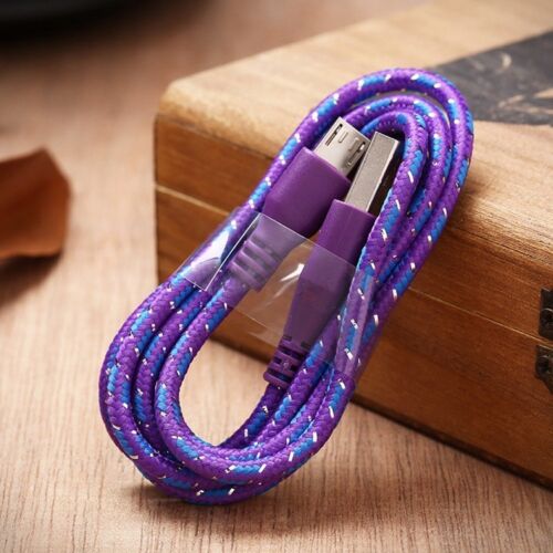 3M/10Ft Long Braided Micro USB Data & Sync Charger Cable Cord For Smart Phones - Picture 13 of 14