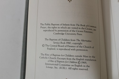 The Baptism and Confirmation Book by Random House (Hardback, 1993) - Picture 9 of 11