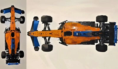 Horizontal/Vertical Wall Mount Bracket for LEGO Technic 42141 McLaren Formula 1