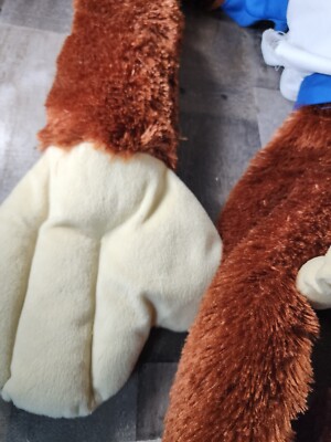 LA Dodgers rally monkey blue 64 - inch plush stuffed animal