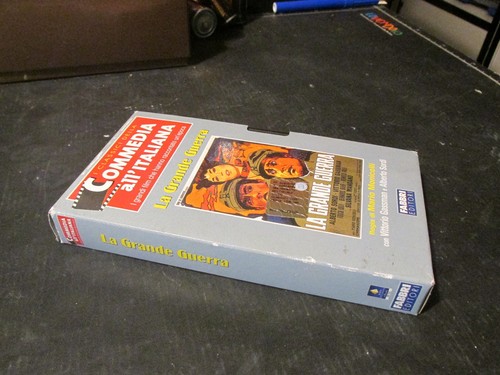 VHS La Grande Guerra Gassman - Sordi Fabbri Editori