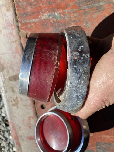 1955 Pontiac Star Chief TAIL LIGHT Housings - Picture 12 of 19