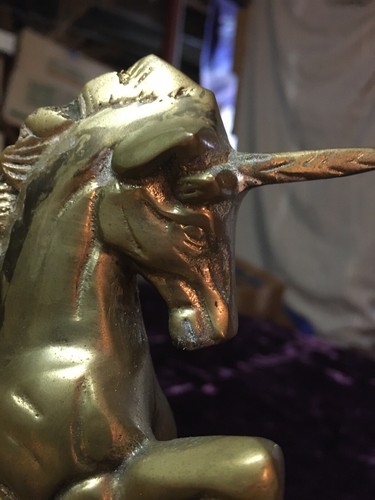 3 Brass Unicorn Lovers 7”,2.5”, & Brass Unicorn 3 Different Wind Chimes!!’ - Picture 17 of 20