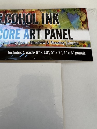 Tim Holtz Alcohol Ink Hard Core Art Panel Bundle, variety pack, Ranger, Wood/MDF - Picture 9 of 9