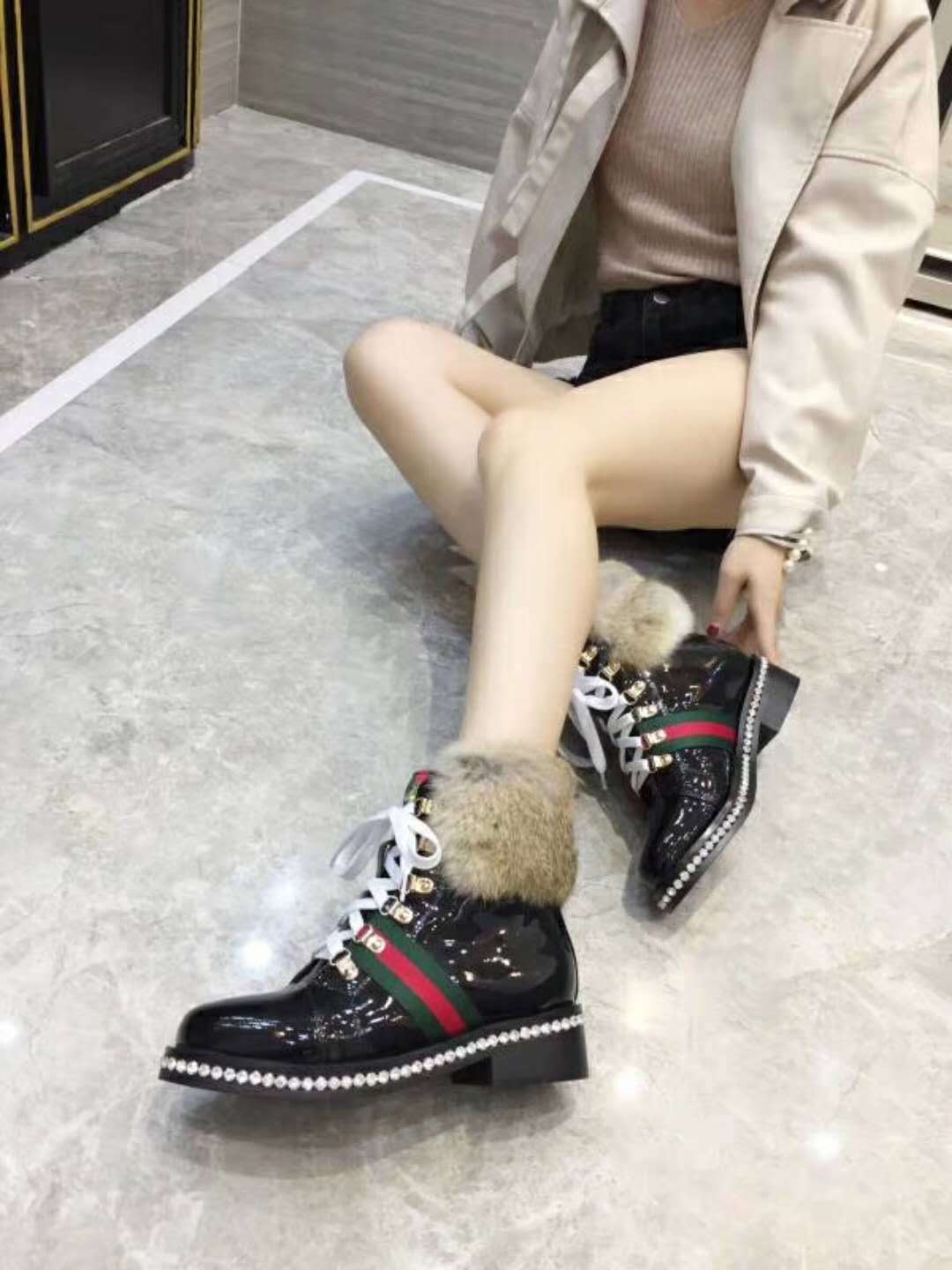 Venta Caliente Otoño Otoño Caliente Nuevo Moda Mujer patente de alta calidad Bota De Cuero Talla 35-40 4c119c Venta Caliente Otoño Otoño Caliente Nuevo Moda Mujer patente de alta calidad Bota De Cuero Talla 35-40 4c119c