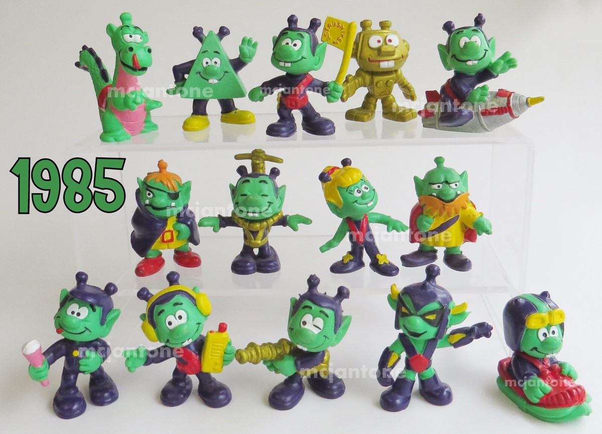 McDonald's 1985 ASTROSNIKS Snik GREEN ALIEN Bully PVC Regional