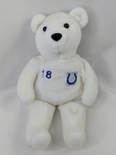 Salvinos Bammers Bear Plush NFL Indianapolis Colts Peyton Manning 9 Inch Stuffed