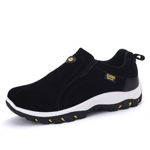 Mens Driving Loafers Slip On Walking Shoes Gym Casual Lightweight Sport Trainers - Picture 5 of 29