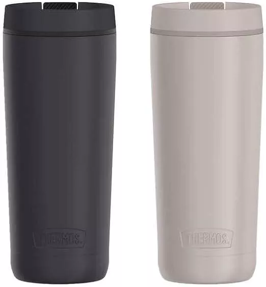 NEW! Thermos Stainless Steel 18oz Travel Tumbler, 2-pack