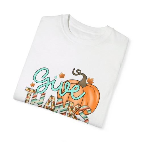 Thanksgiving Shirt, Give Thanks, Pumpkin Season Shirt, Thanksgiving Pumpkin - Bild 6 von 38