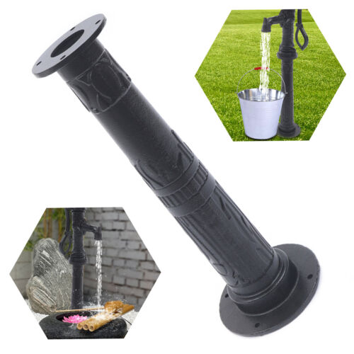 22cm*65cm Krugpumpe Sockel schwarz gusseisern Handpumpe Ständer für Hof Garten - Bild 1 von 13