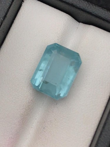 8.15ct Natural AQUAMARINE Gem Excellent Color and Lustre - UNTREATED - Nigeria - Picture 3 of 5