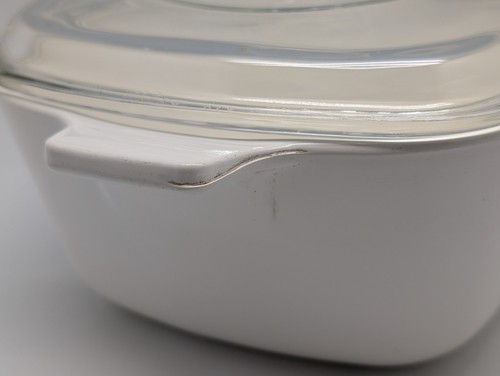 Corning Ware Pyroceram C-20 piatto casseruola blu fiordaliso con coperchio aria condizionata Pyrex - Foto 4 di 18