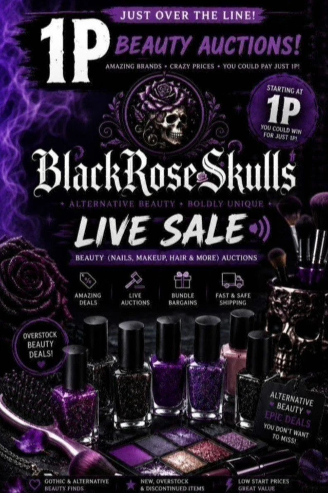 BlackRoseSkulls - Beauty - Nail Polish - Make-Up - eBay Live