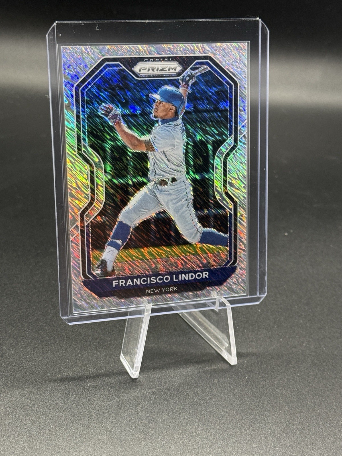 2021 Francisco Lindor Panini Shimmer Prizm /7