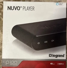 **NEW NuVo NV-P100 Wireless Streaming  40W Amplifier Audio Zone Player w/Alexa