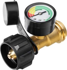 Propane Tank Gauge, 3 Colors Coded Universal for Cylinder, Grill, Heater, RV Cam