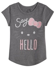Hello Kitty Little Kid Girls Say Hello T-Shirt Size 4