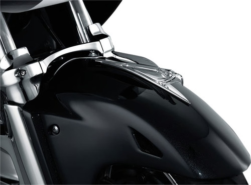 Kuryakyn Deco Eagle Fender Ornament - Chrome Motorcycle Street Bike 7333 kur7333 - Picture 2 of 5