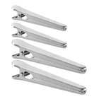 4pcs Stainless Steel Sealing Clips Food Sealing Clips Snack Bag Sealing Clip