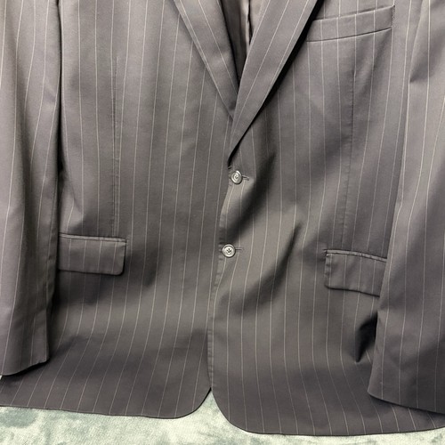 Jos. A. Bank Signature Collection Blazer Jacke 100% Wolle dunkelblau gestreift 48 L - Bild 4 von 12