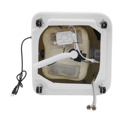 Vasca Spa Piedi Portatile Pediluvio con Lampada Colorata Acrilico Massaggio Piedi - Foto 6 di 22