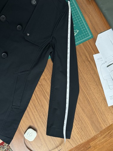 MW Bridgeman LT: Schoeller Dryskin Pea Coat - Men's Small, Mission Workshop - Picture 11 of 11