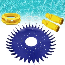 G3 Pool Cleaner Parts Set: Finned Seal, Diaphragm, Retaining Ring, Foot Pad