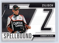 2025 Panini Donruss Racing #34 Connor Zilisch Spellbound "Z" Rookie NASCAR RC