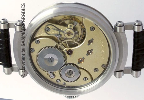 45,6mm St. Steel CASE for Pocket Movements ∅38-40mm as Omega Zenith Nardin Moser