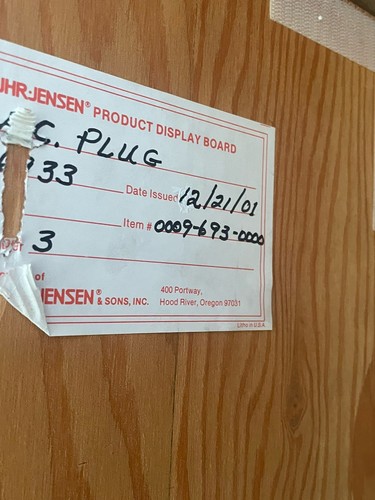 VINTAGE LUHR JENSEN AC STECKKÖDER VERKÄUFER VITRINE - Bild 2 von 2