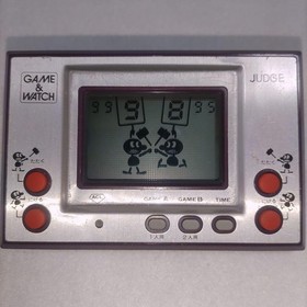Nintendo Game & Watch Judge IP-05 Purple Wide Screen Vintage Game Tested