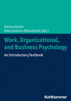 Work, Organizational, and Business Psychology An Introductory Textbook Buch 2022