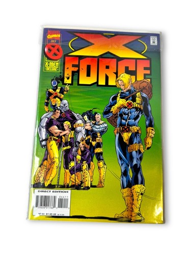X-Force Marvel Comics February July 1995 Direct Edition Comic Book - Picture 6 of 9