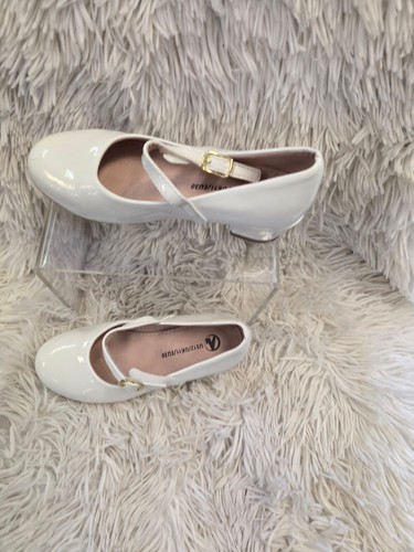 Zapatos planos niña blancos talla 12 - Imagen 3 de 5