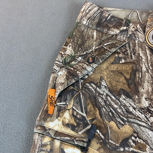 She Outdoor Pants Womens Small Brown Realtree Camo Fleece Lined Hunting - Picture 3 of 12