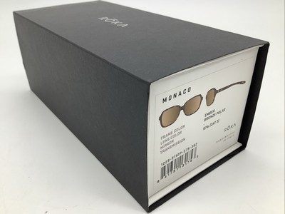 Roka Monaco Sunglasses Ember Frame Bronze Polar Lenses ORIGINAL BOX ONLY