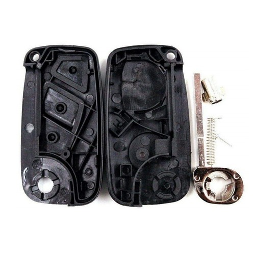 1x Ersatz Klappschlüssel Gehäuse für Fiat 3-Tasten Fernbedienung KS07A - SIP22 - Picture 2 of 5