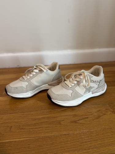 Vintage Havana Women’s Nude Glitter Star/Tan Sneakers Shoes Casual Size 8.5 - Picture 7 of 17