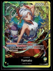 Yamato OP06-022 Leader Starter Deck 28: Green/Yellow One Piece TCG