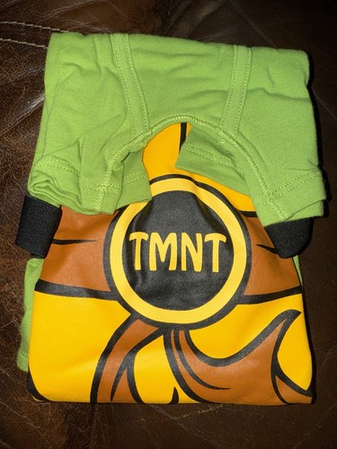 Boy's Teenage Mutant Ninja Turtle Underoos T-Shirt & Underwear Set X-Small - Picture 7 of 7