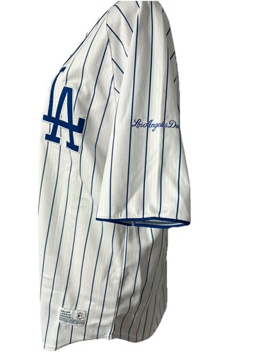 LA Dodgers Medium Blue/white Striped New Jersey Major League Baseball - Picture 5 of 10
