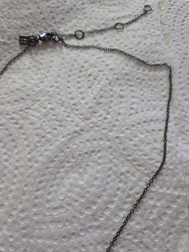 Alexis Bittar Spear Crystal Encrusted Pendant Necklace Gun Metal  - Bild 7 von 18