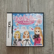 Lovely Lisa and Friends (Nintendo DS, 2010) Video Game With Case