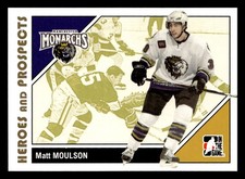 2007-08 In The Game Heroes and Prospects #23 Matt Moulson