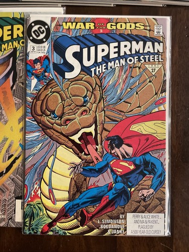 Superman: The Man Of Steel 0-21 Incomplete NM 1991 DC 1st Doomsday! - Picture 5 of 10
