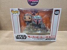 Funko Pop! Moments: Star Wars - Boba Fett and Fennec on Throne #486