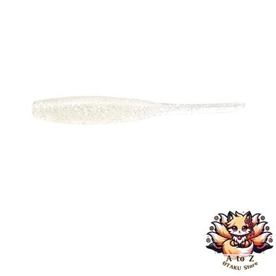 NEU Keitech Shad Impact 3 Zoll #370 Clear Silver Glow
