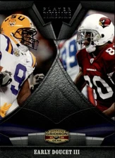 2009 Donruss Gridiron Gear Player Timeline Silver #7 Early Doucet /250 - FB