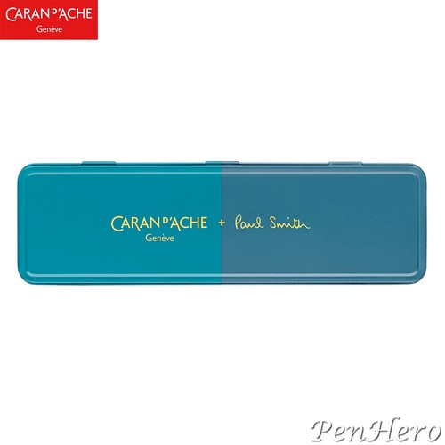 Caran d'Ache 844 PAUL SMITH Cyan Blue & Steel Blue Limited Edition 0.5 mm Pencil - Picture 3 of 4